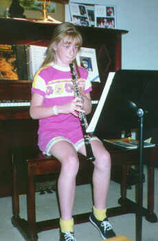 Missy with oboe